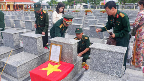 Quân khu 9 với “Chiến dịch 500 ngày đêm” đẩy mạnh tìm kiếm, quy tập và xác định danh tính hài cốt liệt sĩ