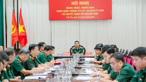 Bộ Tổng Tham mưu QĐND Việt Nam quán triệt, triển khai thực hiện Thông tư số 19 và Quyết định số 946 của Bộ Quốc phòng