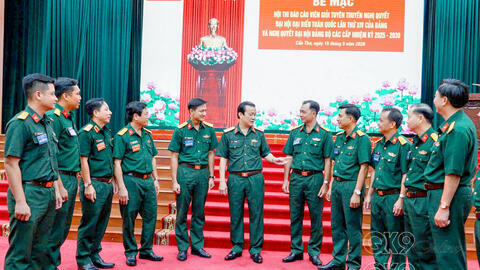 Nâng cao chất lượng, hiệu quả công tác tuyên truyền miệng trong LLVT Quân khu 9