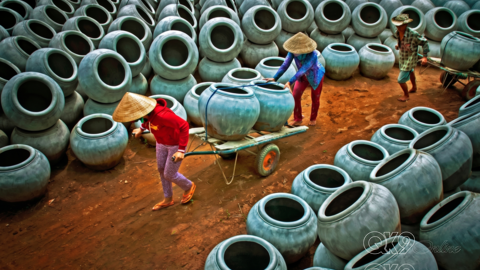 Làng nghề đúc lu Hòa Lợi
