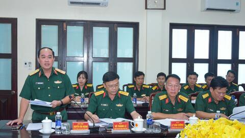Bộ CHQS tỉnh Cà Mau hoàn thành tốt bàn giao sau giải thể Ban Chỉ huy phòng thủ khu vực