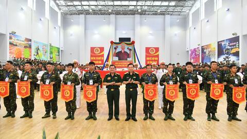 Quân khu 9 khai mạc Hội thao Thể dục thể thao năm 2026