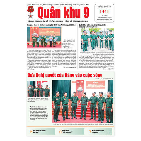 Số báo in 1441, ra ngày 21/5/2026