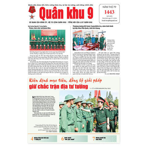 Số báo in 1443, phát hành ngày 07/6/2026