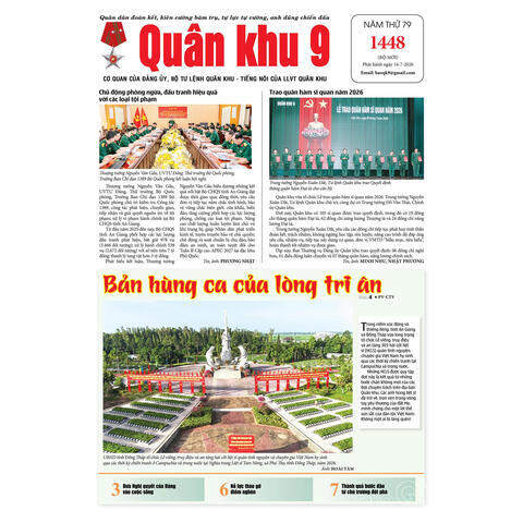 Số báo in 1448, phát hành ngày 14/7/2026