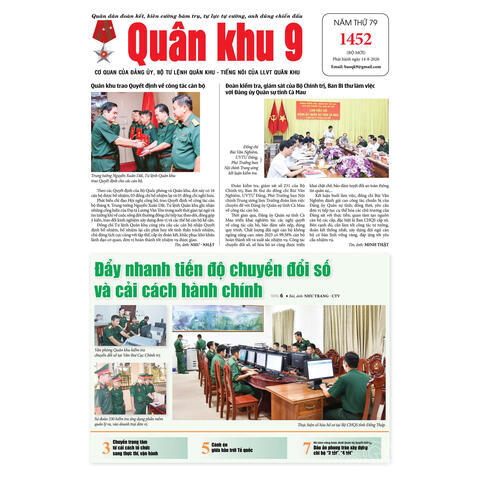 Số báo in 1452 ra ngày 14/8/2026